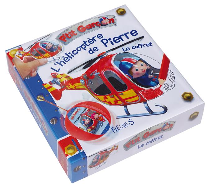 P'tit Garçon : l'hélicoptère de Pierre ; coffret