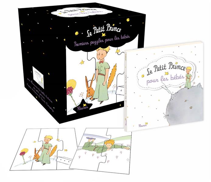 Premiers puzzles pour les bébés ; le petit prince ; coffret