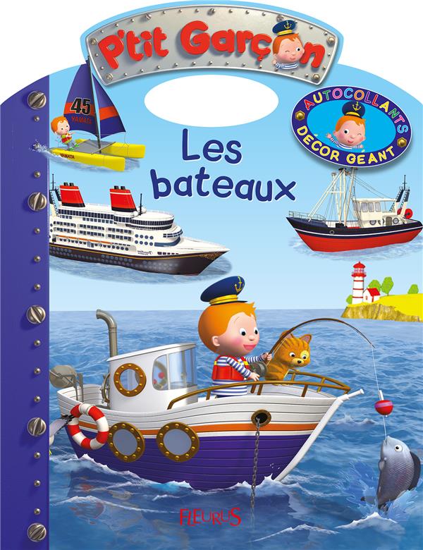 P'tit Garçon : les bateaux ; autocollants