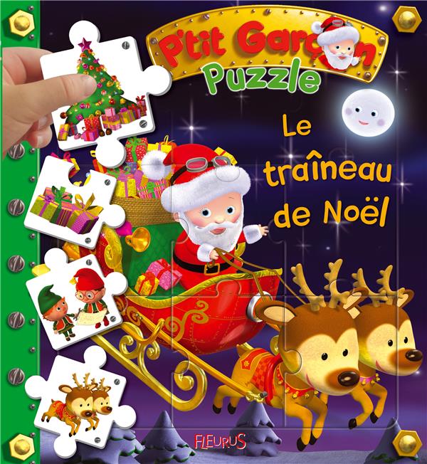 P'tit Garçon : le traîneau de Noël ; puzzle