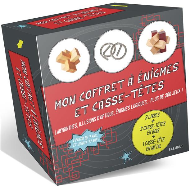 Mon coffret à énigmes et casse-têtes