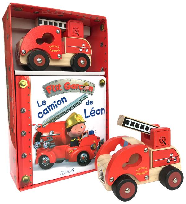 P'tit Garçon : le camion de pompier de Léon