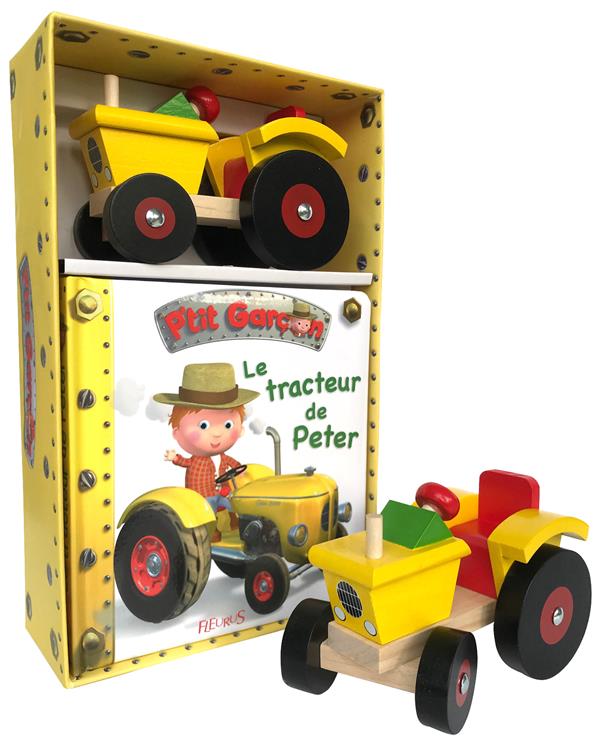 P'tit Garçon : le tracteur de Peter ; coffret