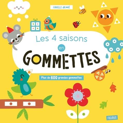 Les 4 saisons en gommettes