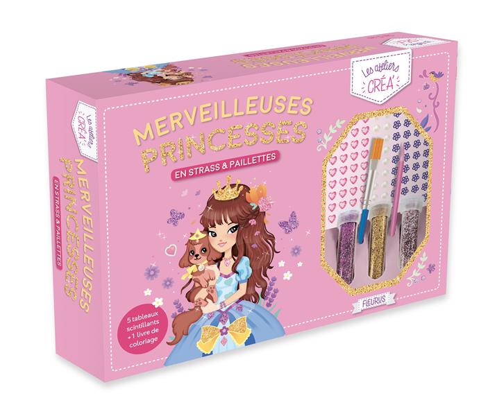 Merveilleuses princesses en strass et paillettes