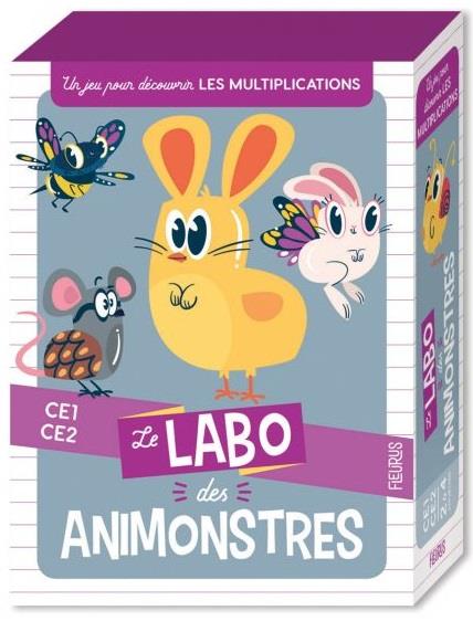 Le labo des animonstres ; CE1, CE2 ; un jeu pour découvrir les multiplications