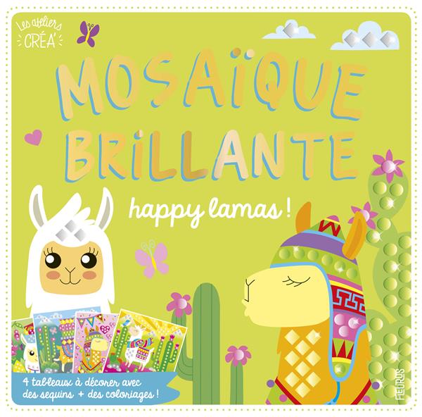 Mosaïque brillante ; happy lamas !