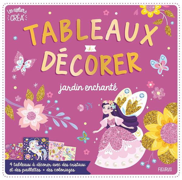 Les ateliers créa' : tableaux à gratter : jardin enchanté