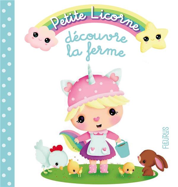 Petite licorne découvre la ferme