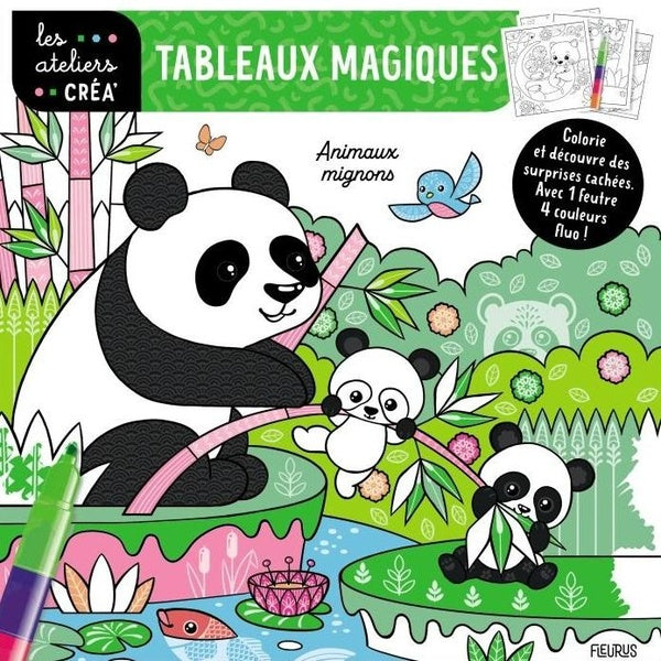 Tableaux magiques : animaux mignons