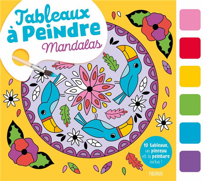 Tableaux à peindre : mandalas