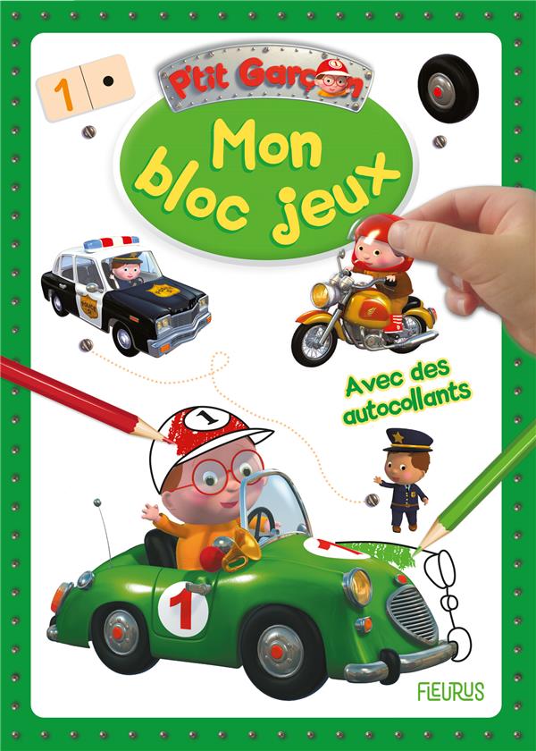 P'tit Garçon : Mon bloc de jeux : Voiture