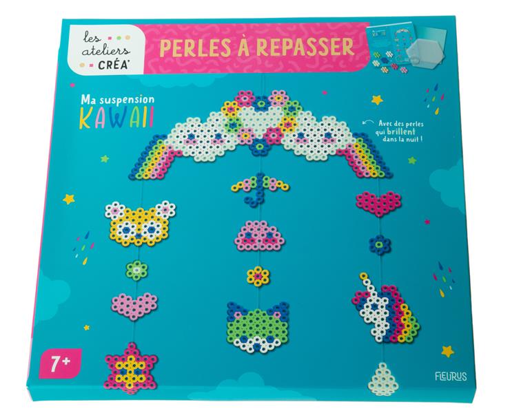 Les ateliers créa' : perles à repasser : ma suspension kawaii