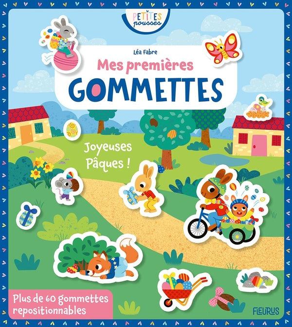 Mes premières gommettes : Joyeuses Pâques !