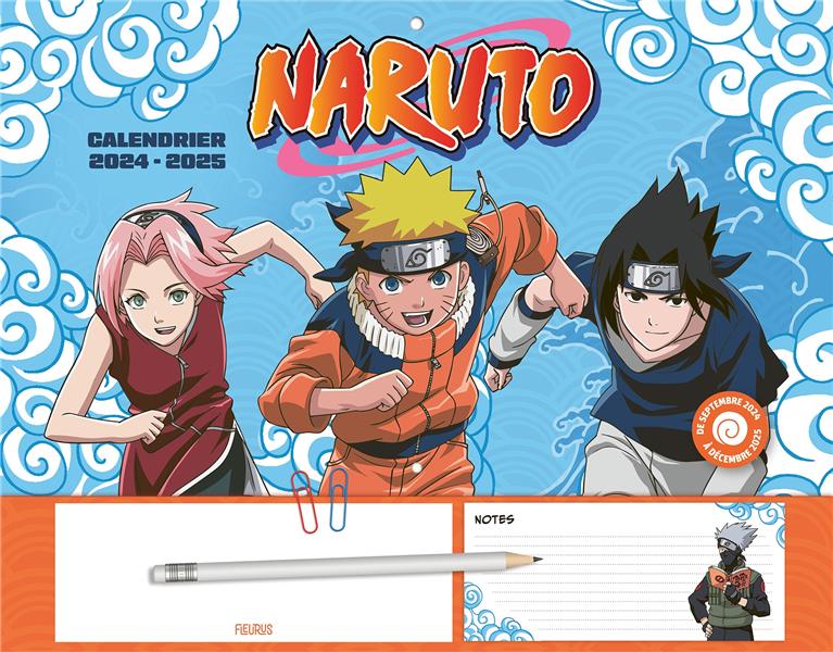 Naruto : calendrier (édition 2024/2025)