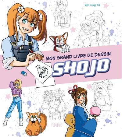 Mon grand livre de dessin shojo