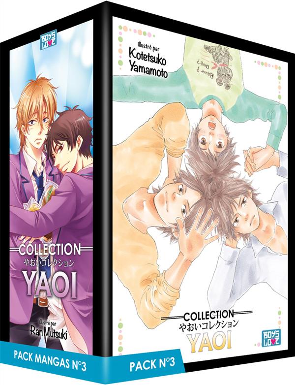 Coffret yaoi n°3 ; 5 tomes