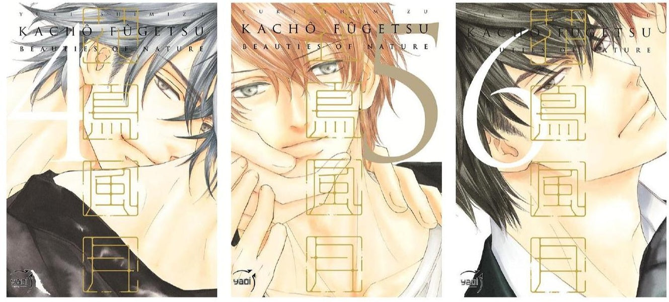 Kachô fûgetsu ; beauties of nature : coffret Tomes 4 à 6