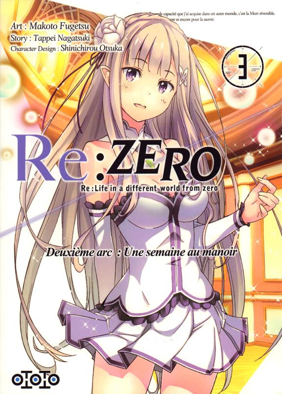 Re : Zero - deuxième arc : une semaine au manoir Tome 3