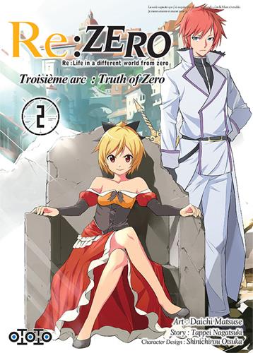 Re : Zero - troisième arc : truth of zero Tome 2