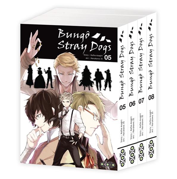 Bungô Stray dogs : coffret Tomes 5 à 8