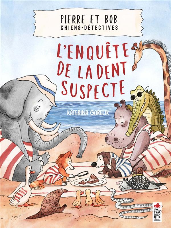 Pierre et Bob l'enquête de la dent suspecte, chiens-détectives