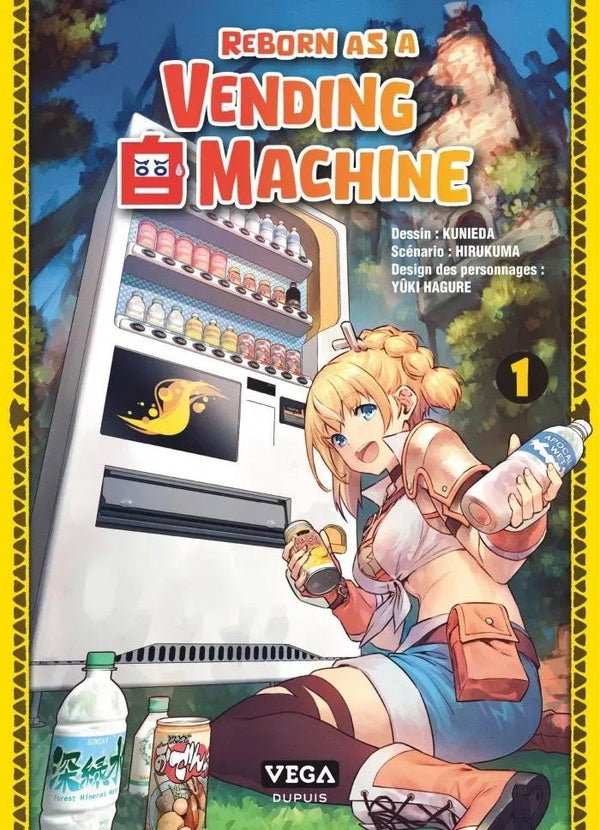 Reborn as a vending machine Tome 1