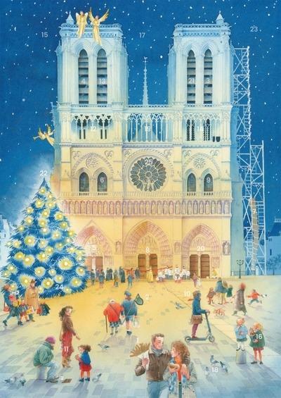 Calendrier de l'avent Notre-Dame de Paris