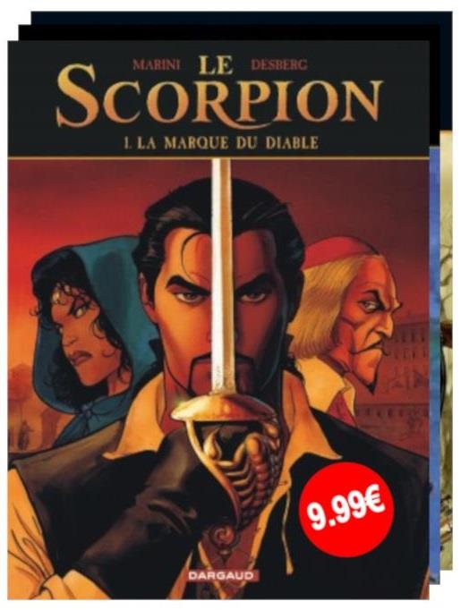 Le scorpion : Tome 1 à Tome 3