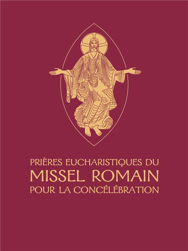 Prières eucharistiques du missel romain pour la concélébration