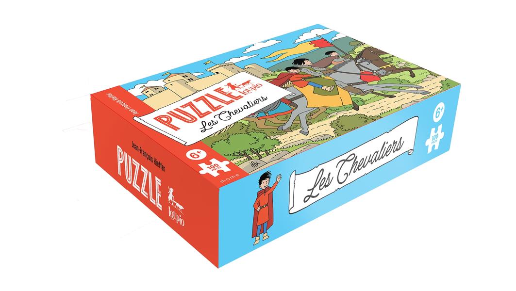 Les aventures de Loupio : puzzle les chevaliers