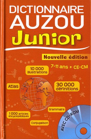 Dictionnaire Auzou junior 2011-2012