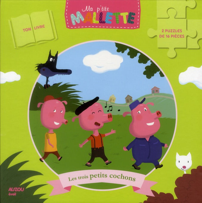 Ma p'tite mallette : les trois petits cochons