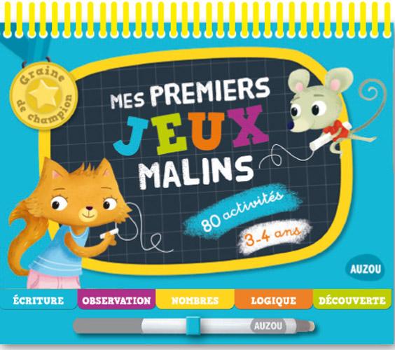 Graine de champion : mes premiers jeux malins 3-4 ans