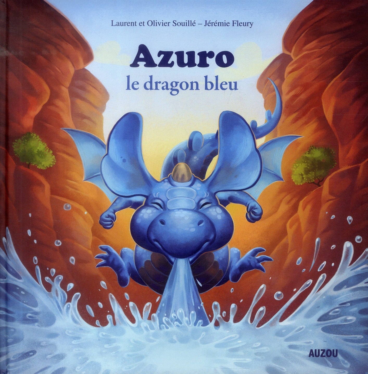 Azuro le dragon bleu