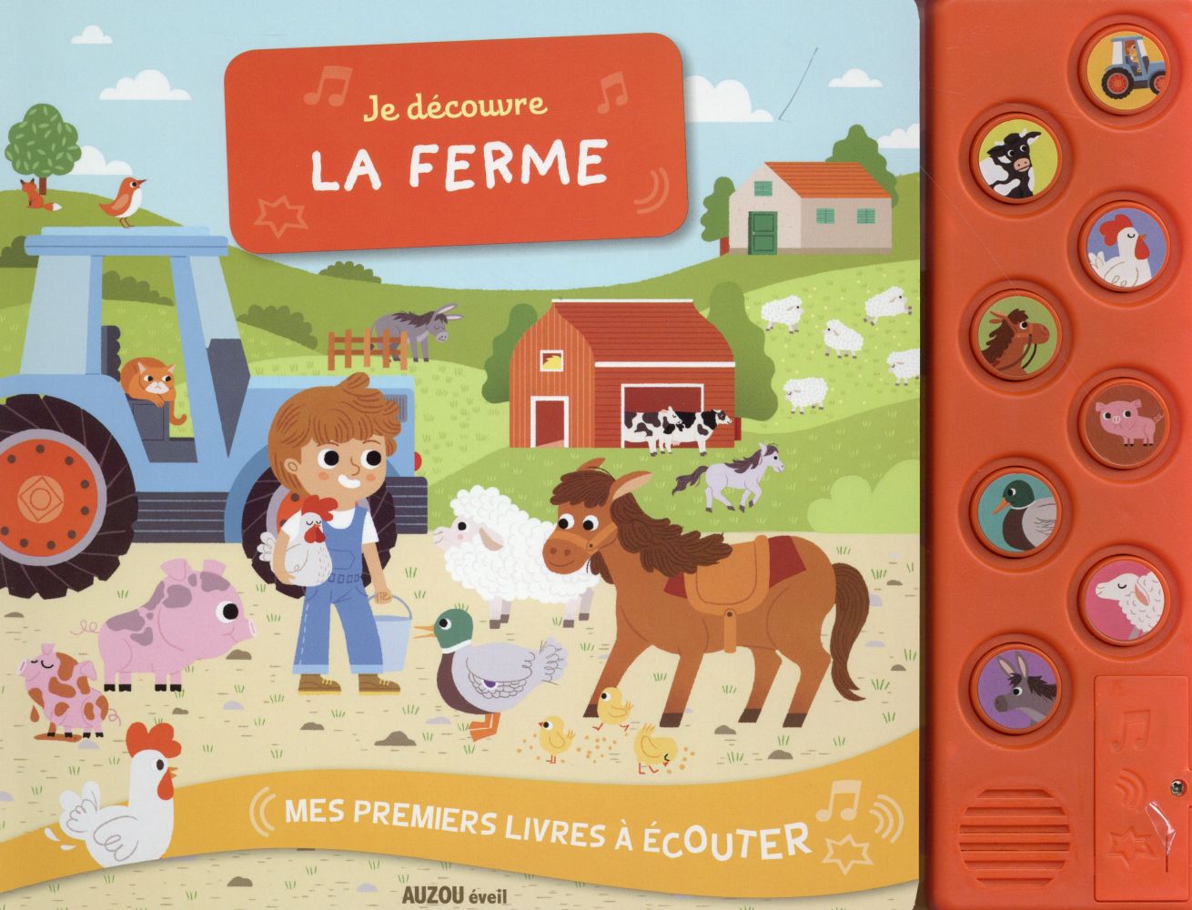 Mes premiers livres à écouter : je découvre la ferme