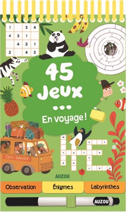 45 jeux : en voyage