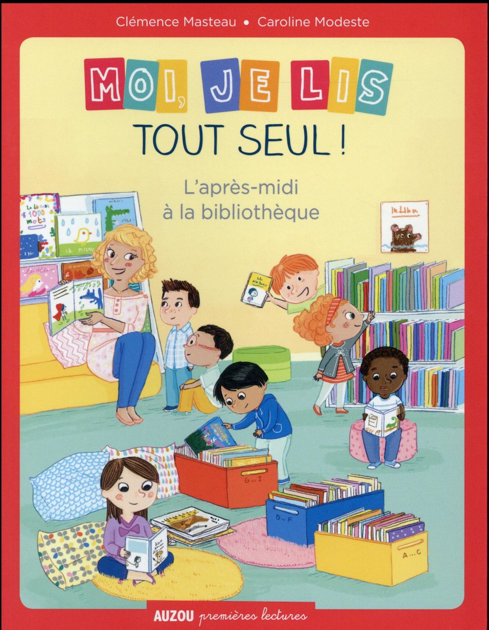 Moi, je lis tout seul ! l'après-midi à la bibliothèque