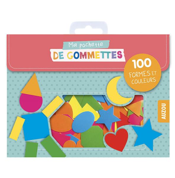 Ma pochette de gommettes : 100 gommettes formes et couleurs