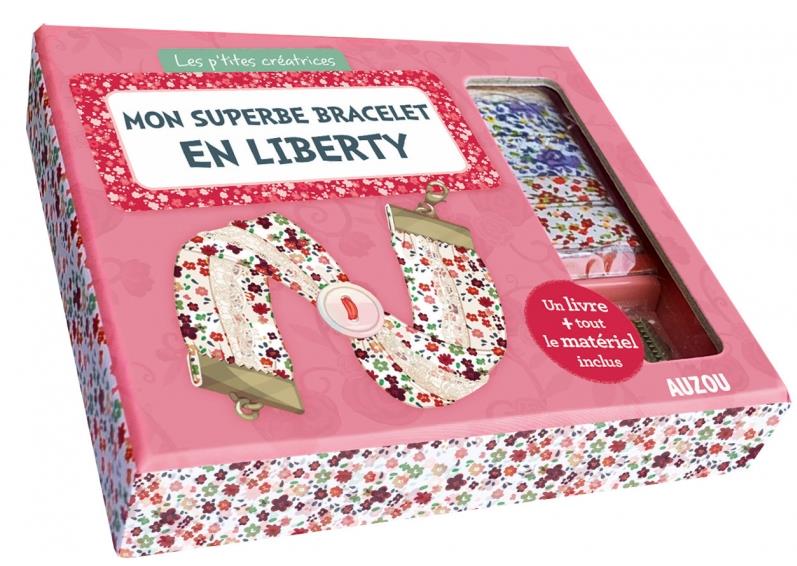 Les p'tites créatrices : min superbe bracelet en Liberty