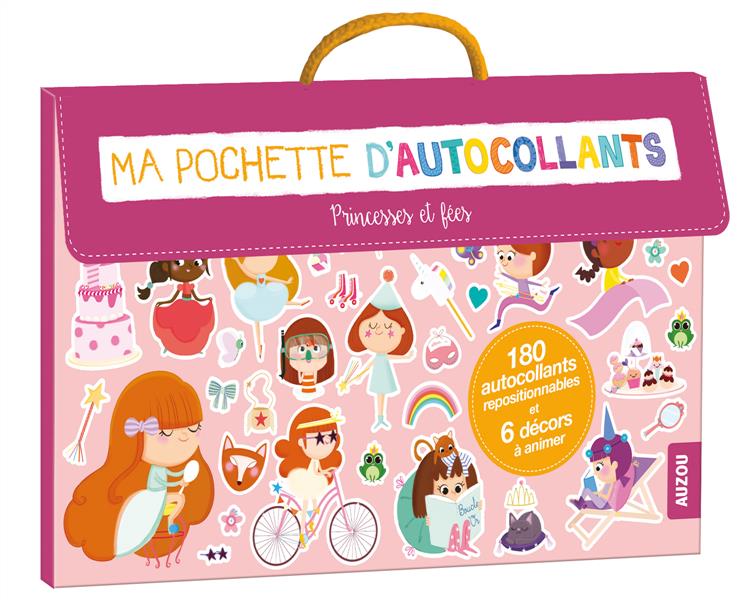 Ma pochette d'autocollants princesses et fées