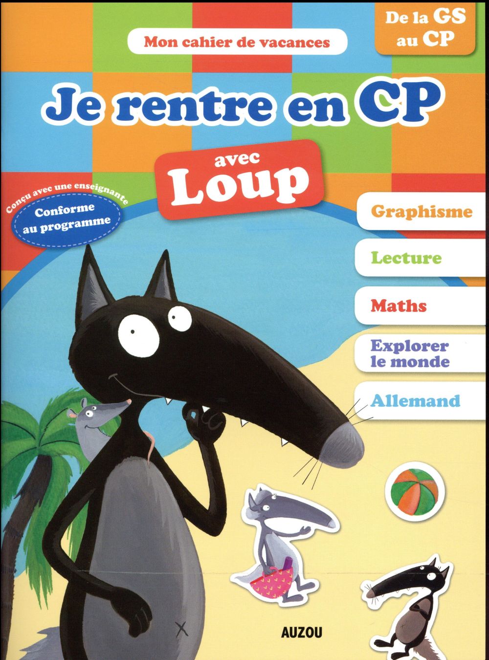 Cahier de vacances : je rentre en CP allemand avec Loup