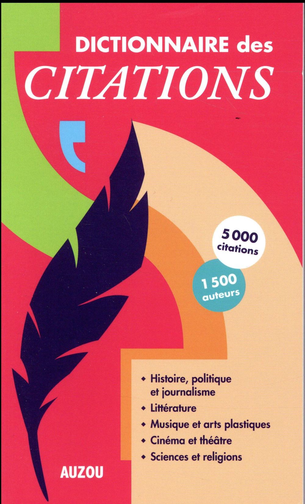 Dictionnaire des citations poche