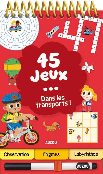 45 jeux : dans les transports