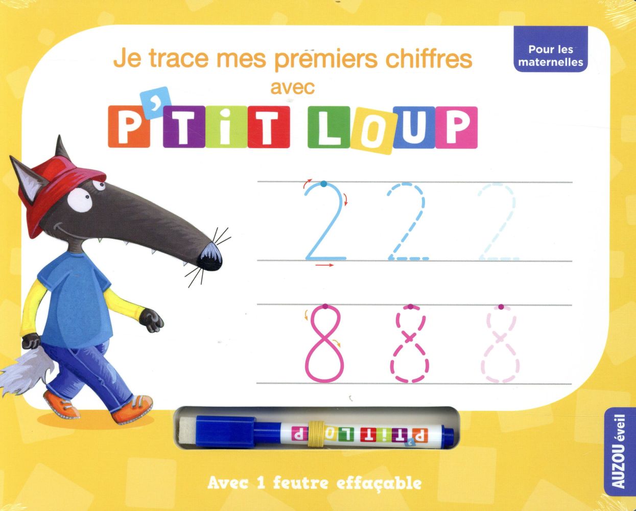 Je trace mes premiers chiffres avec P'tit Loup