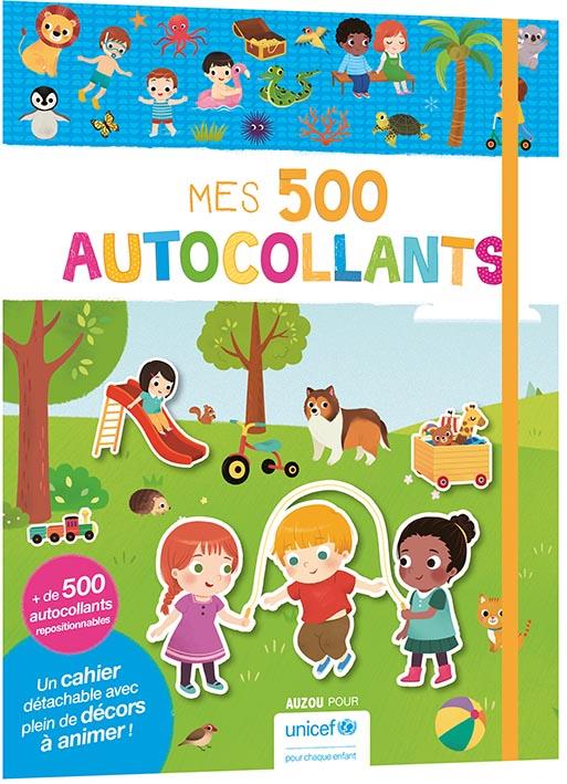 Mes 500 autocollants ; pour l'Unicef