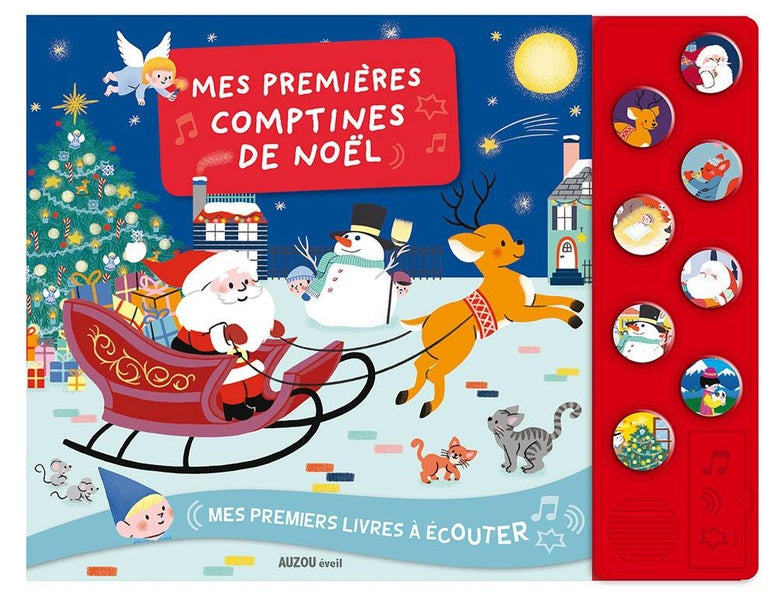 Mes premiers livres à écouter : mes premières comptines de Noël