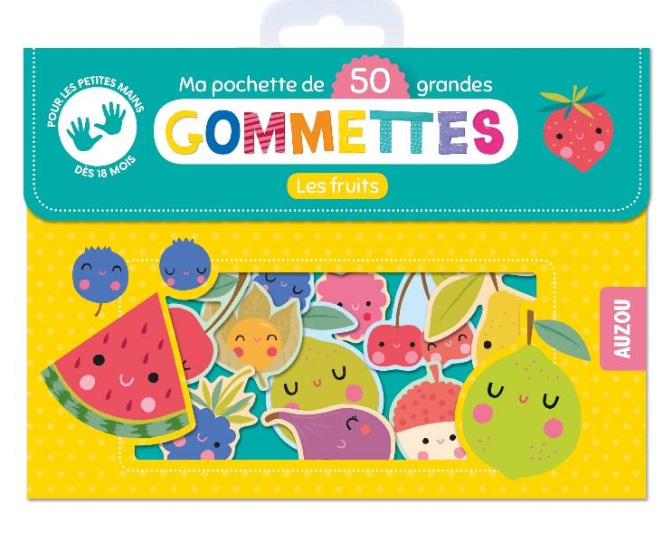 Ma pochette de gommettes : les fruits