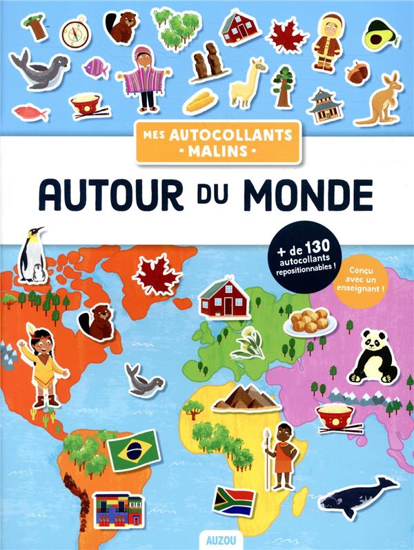 Mes autocollants malins : autour du monde