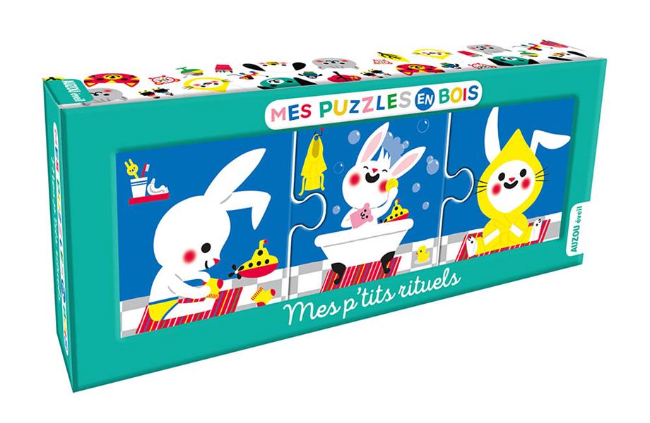 Mes puzzles en bois ; mes p'tits rituels